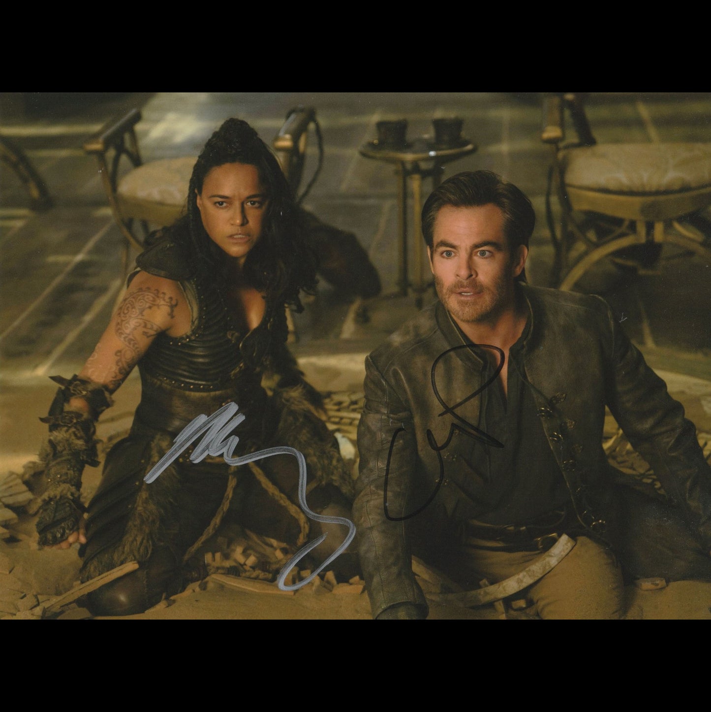 Michelle RODRIGUEZ & Chris PINE