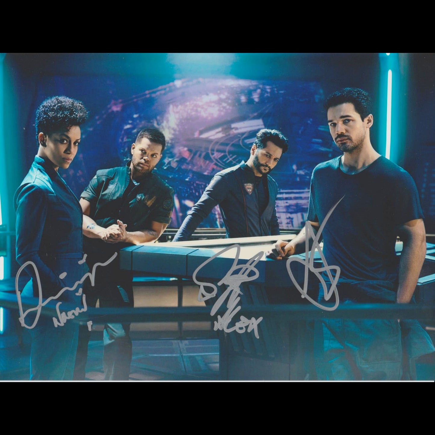 Dominique TIPPER, Steven STRAIT & Cas ANVAR (The Expanse)