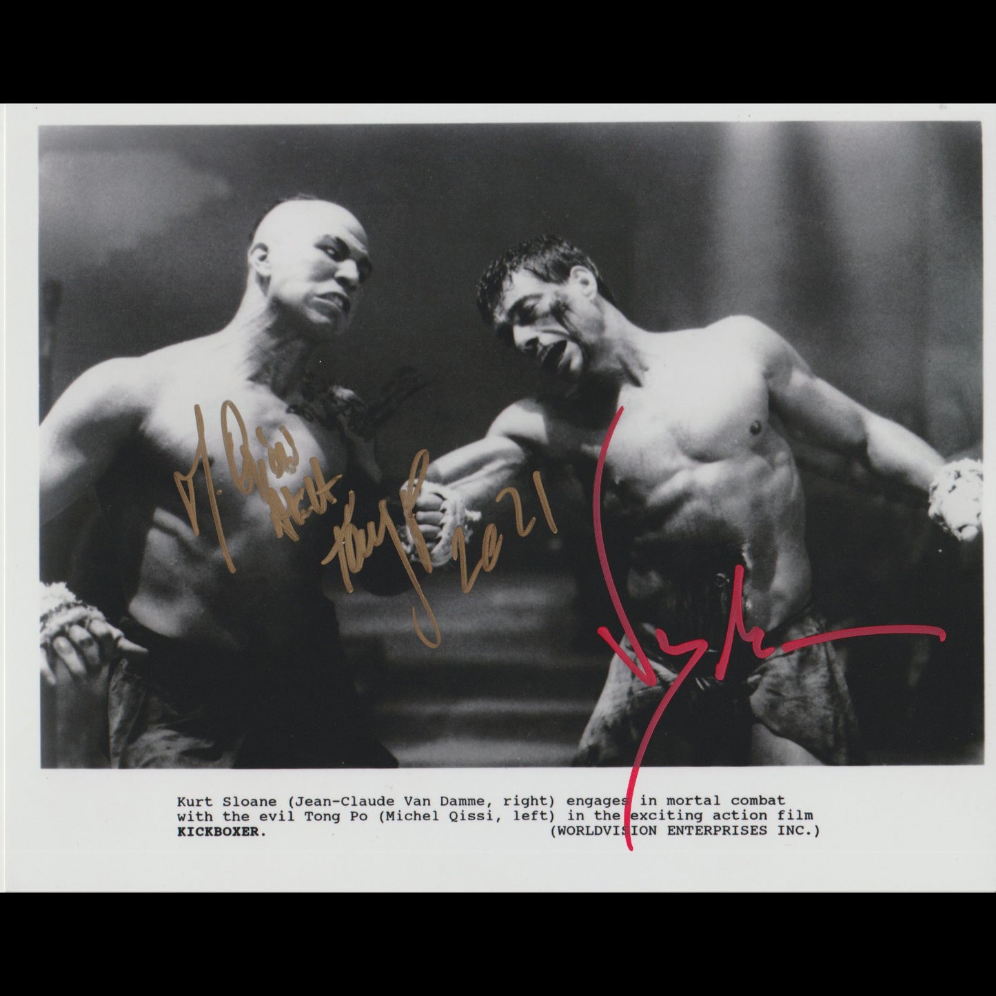 Jean-Claude VAN DAMME, Michel QISSI