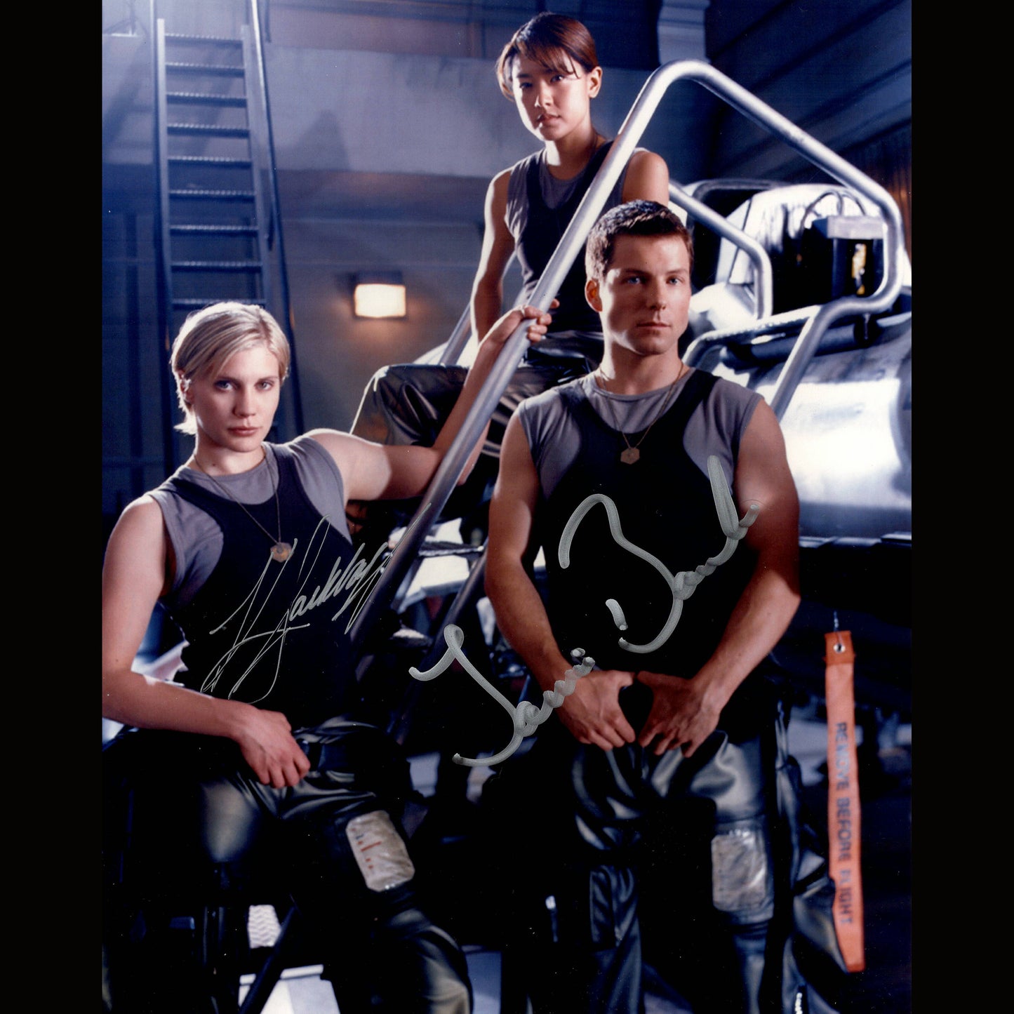 Katee SACKHOFF & Jamie BAMBER (Battlestar Galactica)