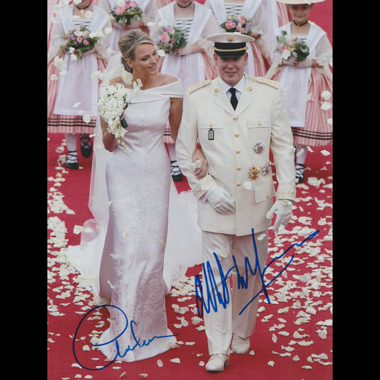 Albert II DE MONACO & Charlene WITTSTOCK