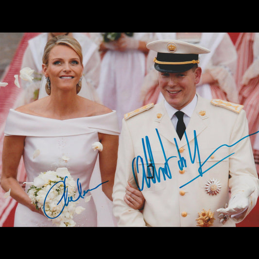 Albert II DE MONACO & Charlene WITTSTOCK