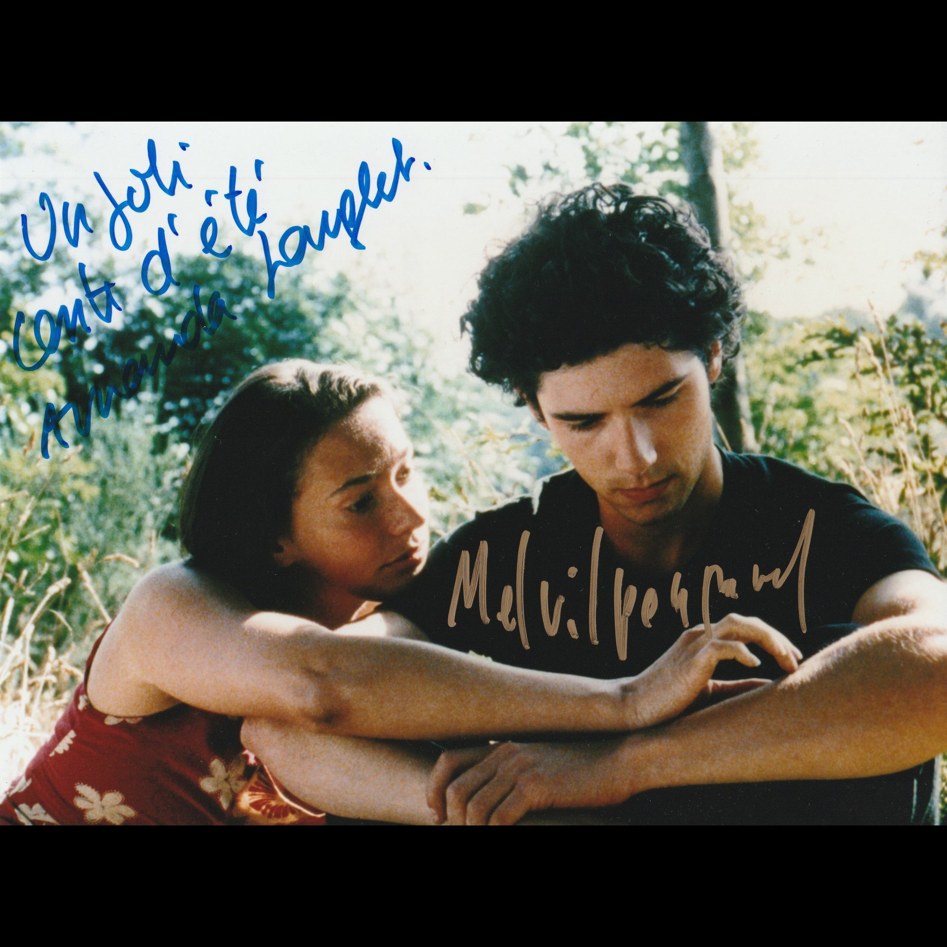 Amanda LANGLET, Melvil POUPAUD – Fresh and French autographs