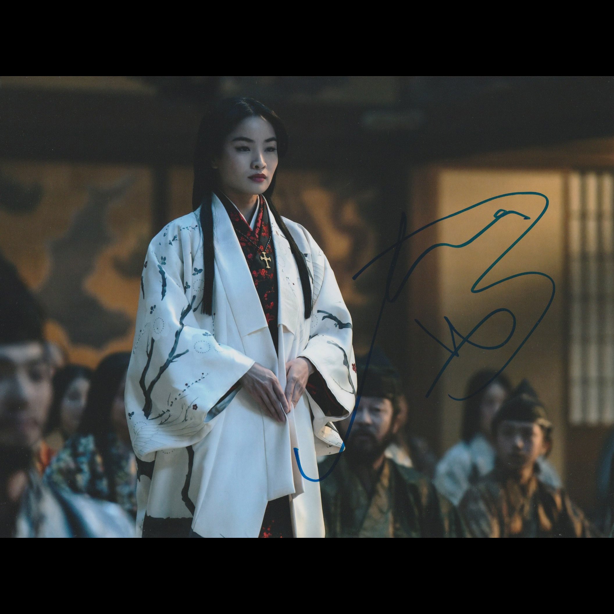 Anna SAWAI (Shōgun) – Fresh and French autographs