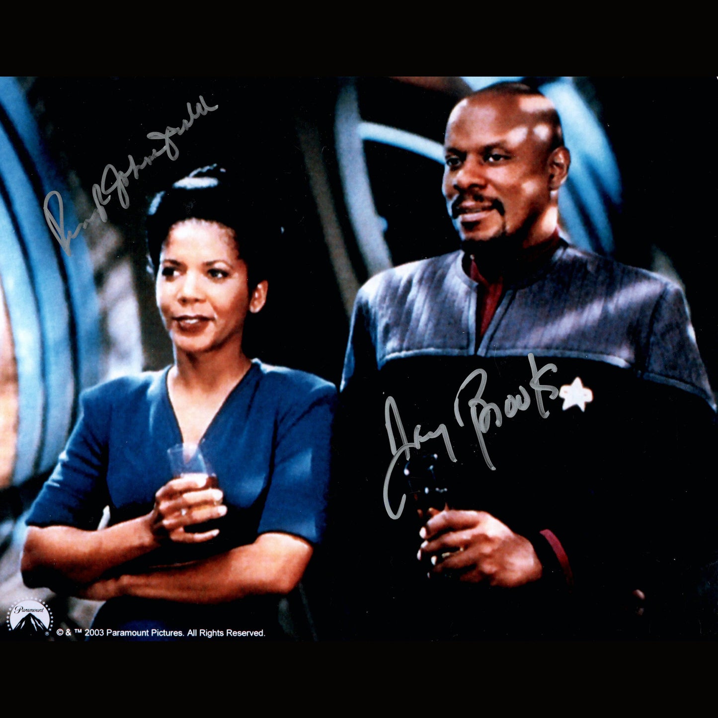 Avery BROOKS & Penny JOHNSON JERALD (Star Trek)