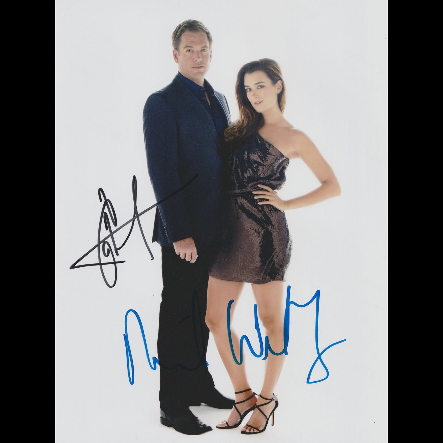 Michael WEATHERLY & Cote DE PABLO (NCIS)