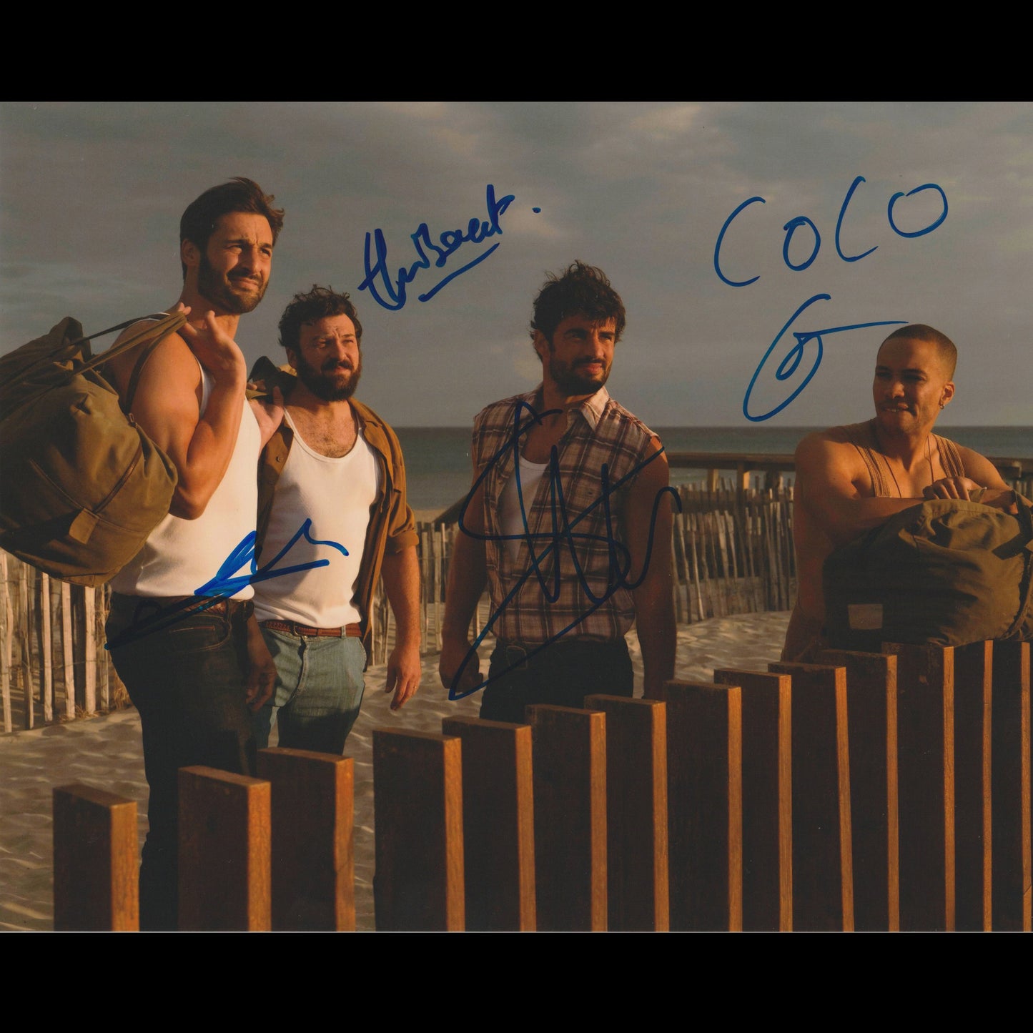Thibaut EVRARD, Guillaume LABBE, Simon EHRLACHER, Corentin FILA (ESCORT BOYS)