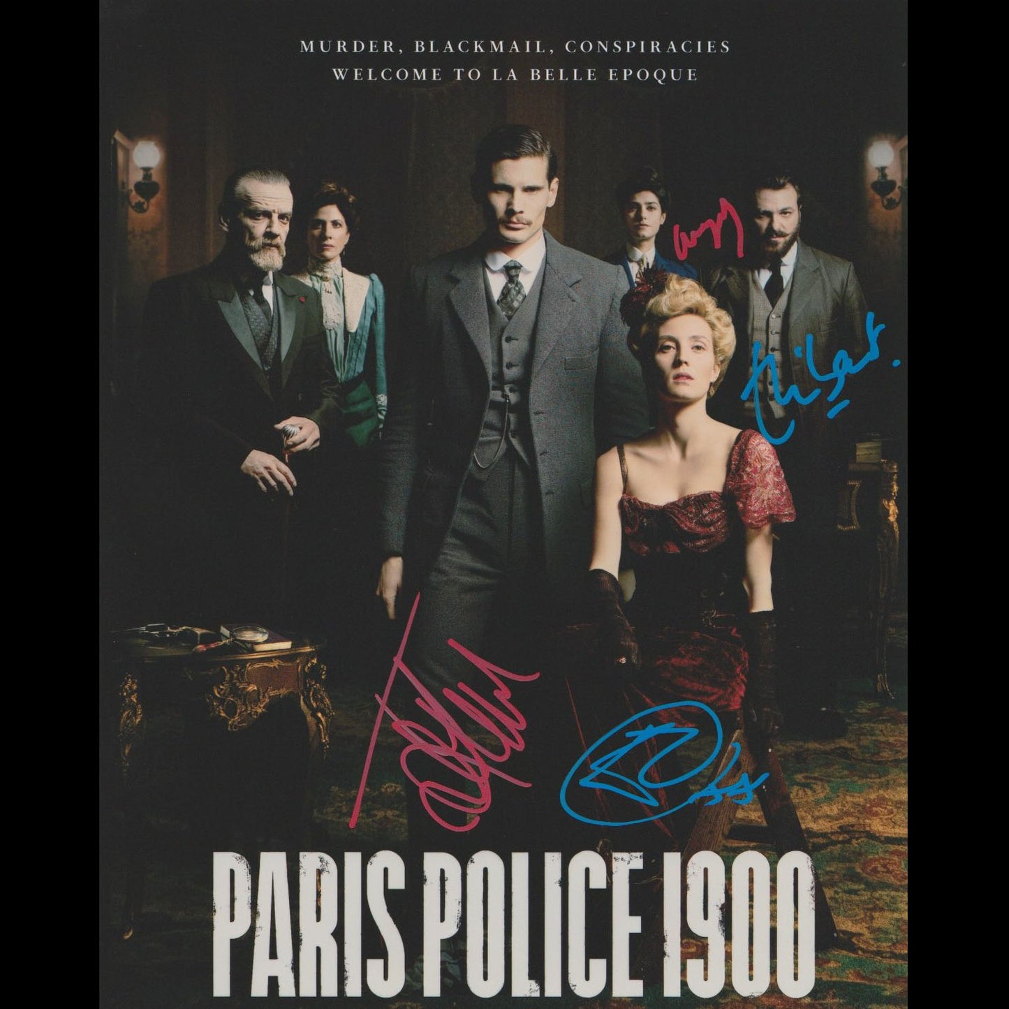 Evelyne BROCHU, Eugénie DEROUAND, Jérémie LAHEURTE, Thibaut EVRARD (Paris Police 1900)