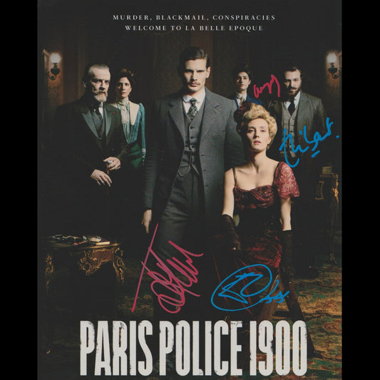 Evelyne BROCHU, Eugénie DEROUAND, Jérémie LAHEURTE, Thibaut EVRARD (Paris Police 1900)