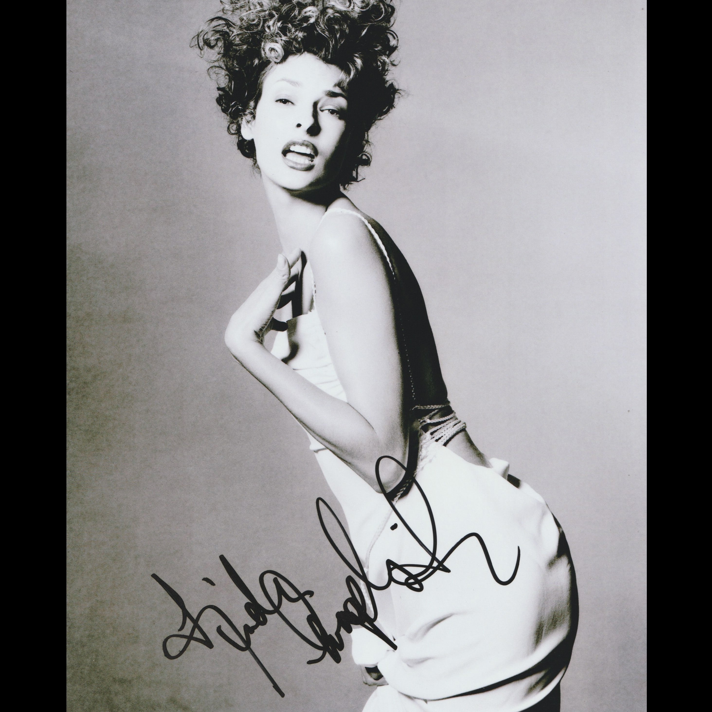 Linda Evangelista French Bob Linda EVANGELISTA – Fresh and French autographs