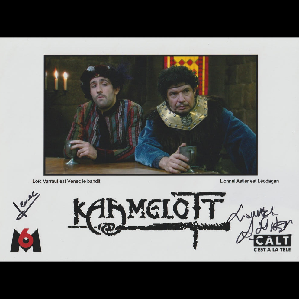 Lo c VARRAUT Lionnel ASTIER Kaamelott Fresh And French Autographs lo-c-varraut-lionnel-astier-kaamelott-fresh-and-french-autographs