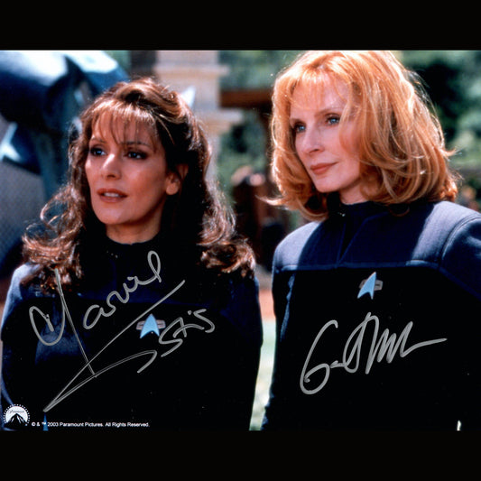 Marina SIRTIS & Gates McFADDEN (Star Trek)