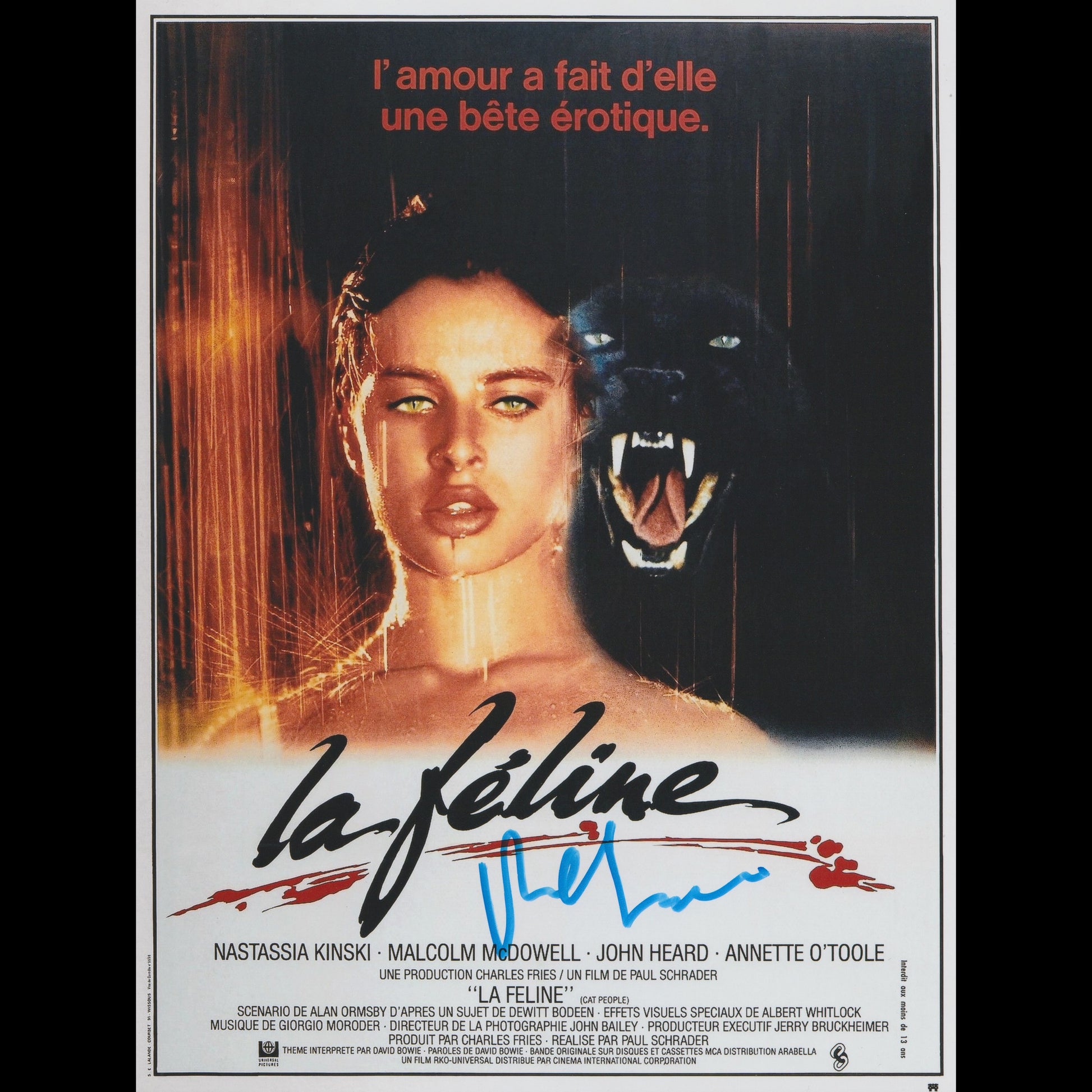 Paul SCHRADER – Fresh and French autographs