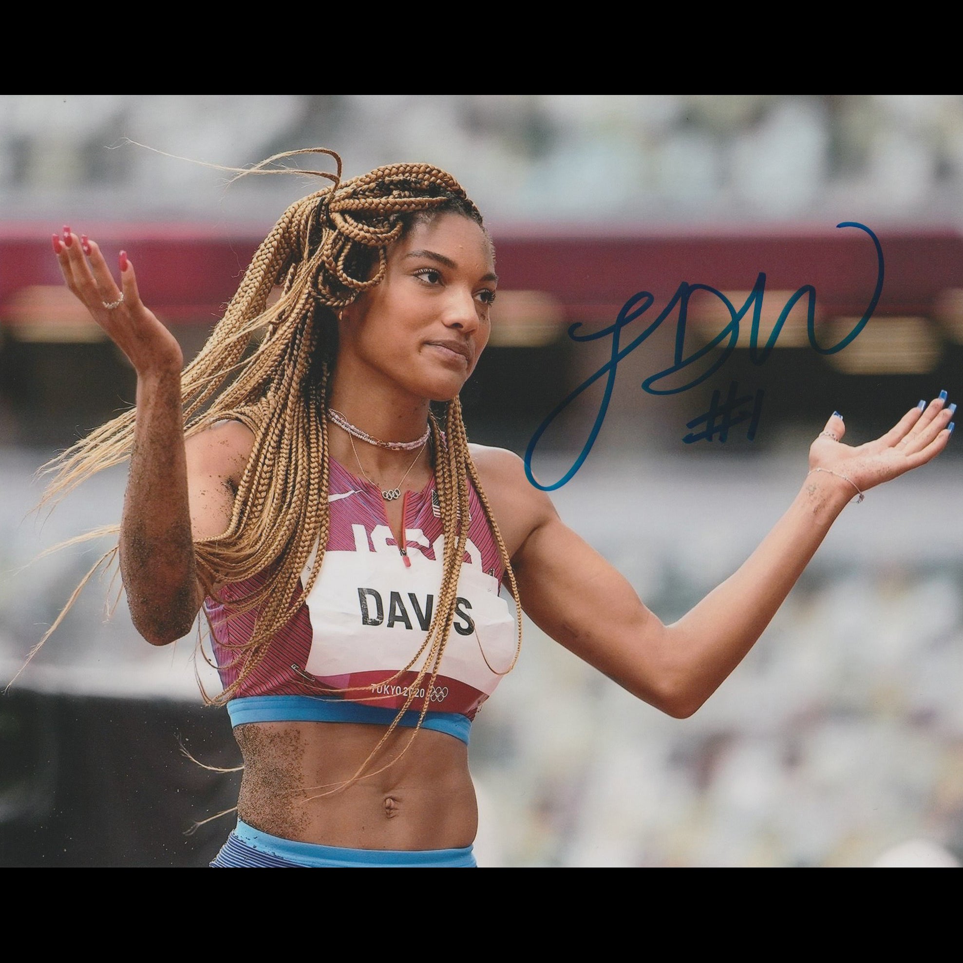 How did Tara Davis-Woodhall perform in Los Angeles? How did Tara Davis-Woodhall perform in Los Angeles?
