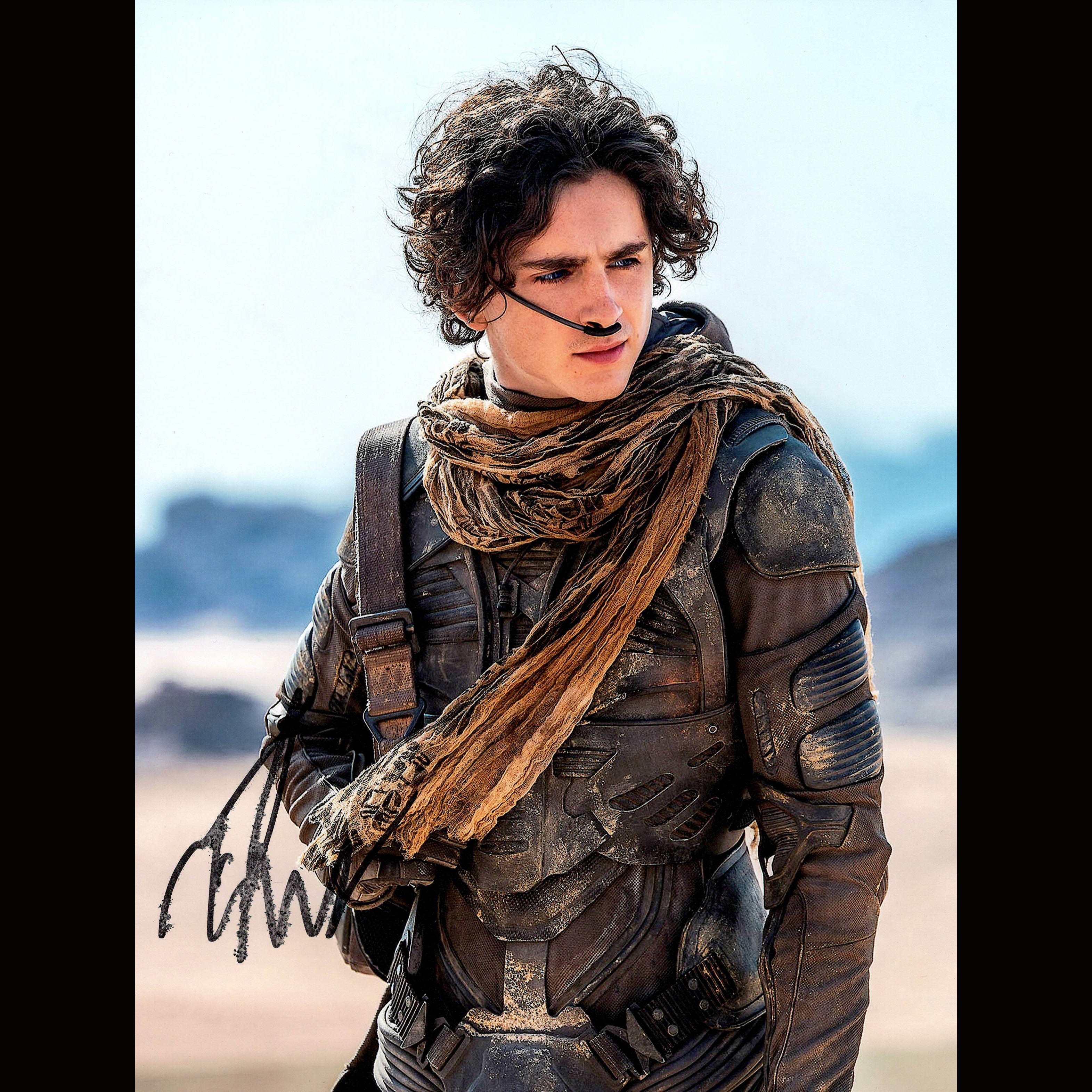 Timothée CHALAMET – Fresh and French autographs